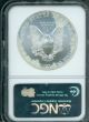 2004 American Silver Eagle S$1 Ase Ngc Ms69 Ms - 69 Premium Quality Pq+ Silver photo 1