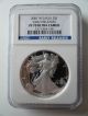 2007 W Silver Eagle Early Release Ngc Pf70 Ultra Cameo Early Releases Label Silver photo 2