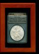 2012 - S Silver Eagle Anacs Ms70 First Ady Of Issue Silver photo 2