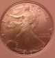 2006 - W $1.  999 Fine 1 Oz.  Burnished American Silver Eagle Perfect Ngc Ms 70 Silver photo 5
