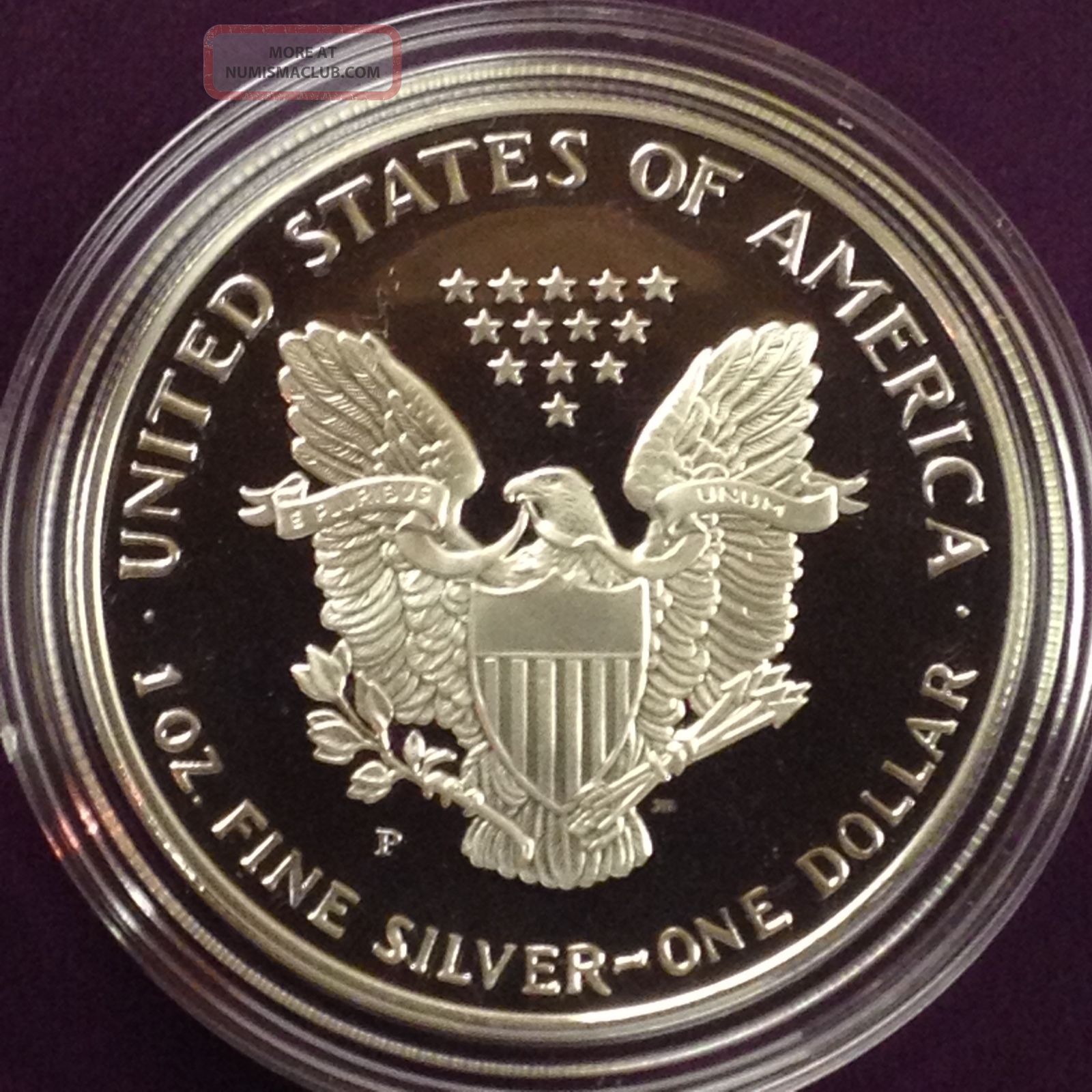 1993 - P Proof Silver Eagle Dollar