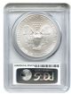 2014 - S Silver Eagle $1 Pcgs Ms70 (first Strike,  Trolley Car Label) Silver photo 1
