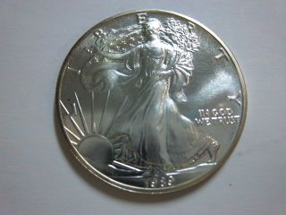 Coinhunters - 1989 American Silver Eagle Ms photo