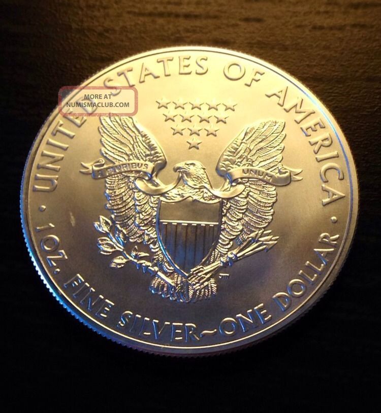 2012 1 Oz Silver American Eagle (brilliant Uncirculated)