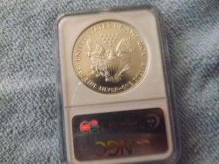 1989 Ngc Ms69 American Silver Eagle $1 Dollar Coin photo