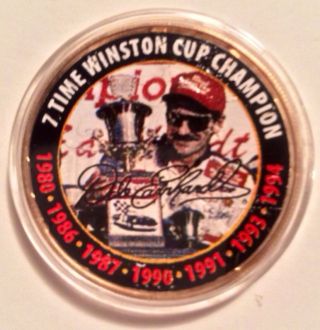 2002 Painted Silver Eagle - Dale Earnhardt 7 Time Winston Cup Champion photo