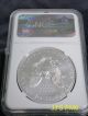 2014 Eagle S$1 Ngc Slabbed Ms 69 Early Releases Silver photo 1