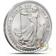 1 - 2014 1 Oz.  999.  Fine Silver - Silver Britannia - 2 Pounds - Bu - Protected Silver photo 1