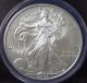 2008 - W 1oz Silver American Eagle Dollar - Pcgs Ms 70 - Burnished Blank Silver photo 1