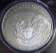 2008 - W 1oz Silver American Eagle Dollar - Pcgs Ms 70 - Burnished Blank Silver photo 3