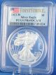 2013 W American Eagle Silver Proof $1 One Troy Ounce Certified Pcgs Pr 69 Dcam Silver photo 1