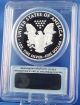 2013 W American Eagle Silver Proof $1 One Troy Ounce Certified Pcgs Pr 69 Dcam Silver photo 2