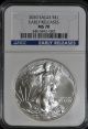 2010 Ms70 Silver Eagle Ngc Early Release Buy Now/make Offer/free Ship Silver photo 6