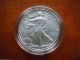 2011 W Burnished Silver Eagle With Box/coa Zoom Pics. .  See My Others Silver photo 1