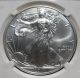 2011 S Silver Eagle Graded Ngc Ms70 Early Release 044 Silver photo 1