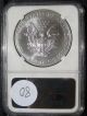 2011 S Silver Eagle Graded Ngc Ms70 Early Release 044 Silver photo 2