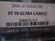 2006 - W Silver Proof American Eagle Ngc Pf70 Ucam Retro Black Core Holder Slab Silver photo 3