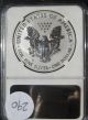 2012 S Silver Eagle Graded Ngc Pf70 Reverse Pf Early Release 7006 Silver photo 2