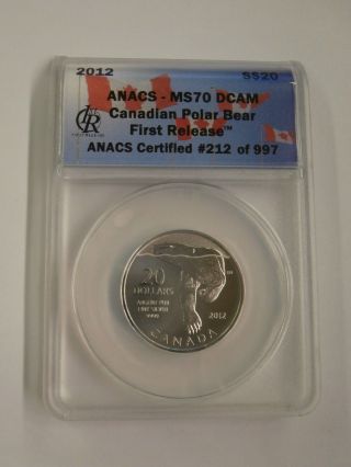 Anacs Ms - 70 Dcam 2012 Canadian Polar First Release photo