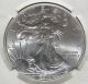2012 W Silver Eagle Graded Ngc Ms70 Early Release 216 Silver photo 1