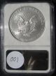 2008 W Silver Eagle Graded Ngc Ms70 031 Silver photo 2