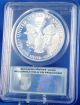 2013 W Silver American Eagle $1 Proof 1troy Oz.  Certified Pr70dcam Perfect Coin Silver photo 6