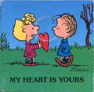 Charlie Brown My Heart Is Yours 1 Oz Fine Silver Commemorative Great Collectible photo