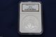 2008 - W American Silver Eagle Gem Perfect Ngc Ms70 One Troy Ounce E2234 Silver photo 1
