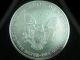 2002 1 Oz American Silver Eagle $1 Bullion Coin Uncirculated Silver photo 5