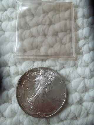 1989 American Silver Eagle Bullion Coin photo