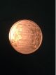 1 Oz Of.  999 Fine B.  U.  Copper Round The $2 Silver Certificate By Art Bar. Silver photo 1