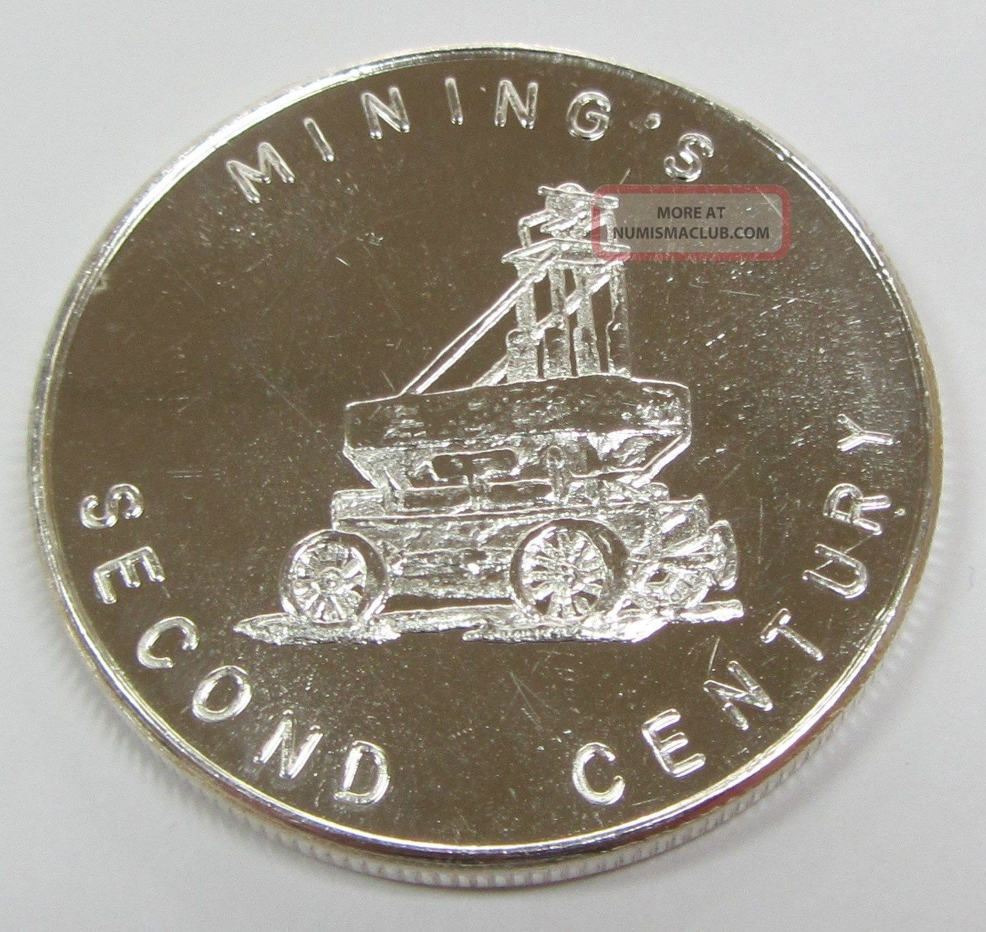 Rare 1988 Montana Mining ' S Second Century 1 Oz. 999 Fine Silver Round