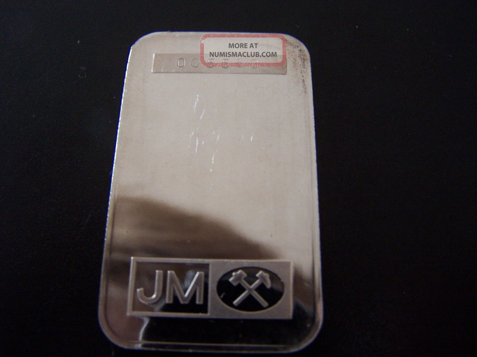 Very Rare Scotiabank 1oz Silver Bar, Low Serial 5563 - By Johnson