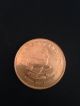1978 One Ounce Gold South African Krugerrand Coin.  1 Ounce Gold Coin Gold photo 2