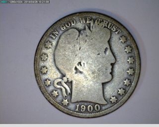 1900 - O Barber Half Dollar (1 - 63) photo