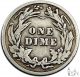 1913 (p) Very Good Vg Barber Silver Dime 10c Us Coin A30 Dimes photo 2