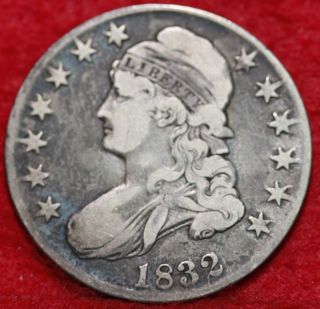 1832 Silver Bust Half Dollar S/h photo