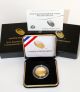 2014 National Baseball Hall Of Fame Hof Proof $5 Gold Coin W/ Box + Commemorative photo 1