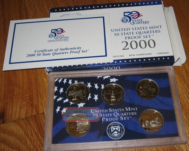 1999 2000 2001 2002 2003 2004 Proof Quarters 99 00 01 02 03 04 State ...