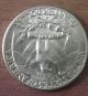 1964 - D 25c Washington Quarter Dollar 90% Silver U.  S.  Coin Quarters photo 2