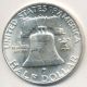 1952 - D Franklin Silver Half Dollar Gorgeous Uncirculated Half Dollar Half Dollars photo 1