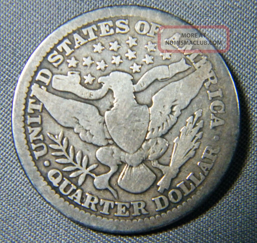 1907 Barber Quarter Good