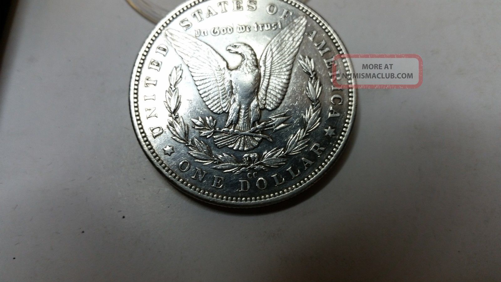 1890 - Cc Morgan Dollar Rare Key Date Us Silver Coin Sharp