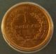 1854 - S One Dollar Gold Coin.  Very Few Left Gold (Pre-1933) photo 1