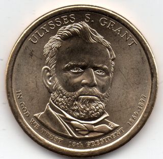 2011 - D - Ulysses S.  Grant - Presidential Coin 34 photo