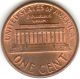 Usa 1988 American 1 Cent Lincoln Memorial Penny Higher Grade 1c Exact Coin Shown Small Cents photo 1