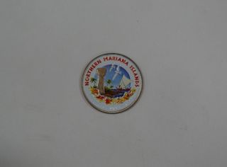 2009 - D Colorized Northern Mariana State Quarter photo