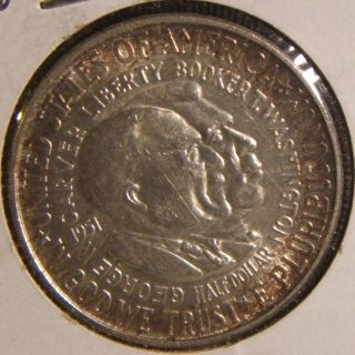 1951 Washington - Carver Commem Half Dollar Silver Bu photo