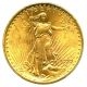1922 $20 Pcgs/cac Ms63 Gold Coin - Saint Gaudens Double Eagle Gold (Pre-1933) photo 2
