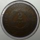 1864 Two Cent - - First Year - - 3513 Coins: US photo 1